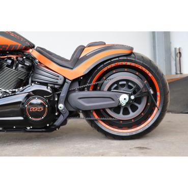 Cult-Werk seitlicher Kennzeichenhalter. Germany – 19-20 Softail FXDR (NU)