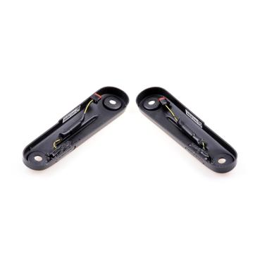 Cult-Werk ''Clean Style'' vorne LED turn signals. glänzend schwarz – 18-23 FLHX Street Glide 107; 18-23 FLHXS Street Glide 114; 22-23 FLHXST Street Glide ST117