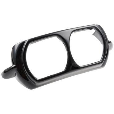 Cult-Werk FLTR headlamp trim ''Bad Look''. glänzend schwarz – 15-23 FLTR Road Glides (excl