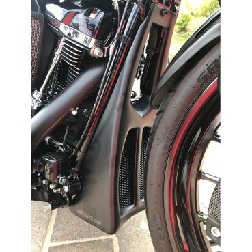 Cult-Werk bug spoiler ''Custom''. glänzend schwarz – 17-25 FLT/Touring (excl