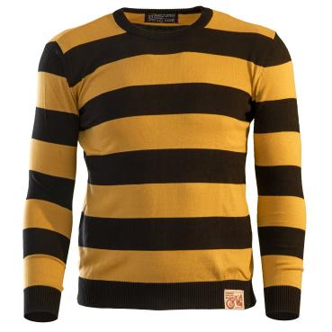 13-1/2 Outlaw sweater black/yellow, Size M