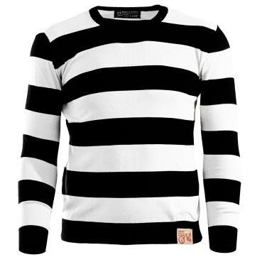 13-1/2 Outlaw sweater black/off white, Size L