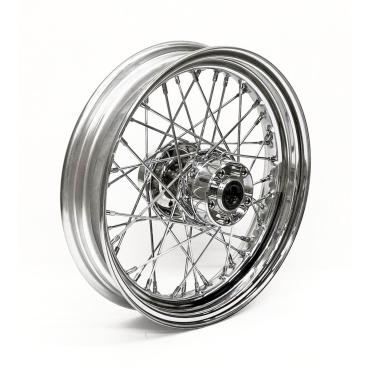 3.00 x 16 Hinterrad 40 Speichen verchromt – 97-99 FXST, FLST; 97-99 FXD, FXDWG, 97-99 XL Sportster