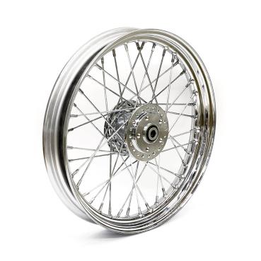2.50 x 19 front wheel 40 spokes chrome – 91-98 FXD; 84-94 FXR; 84-85 FX, XL Sportster