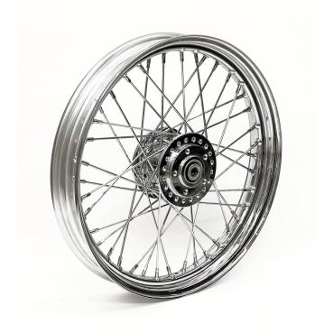 2.50 x 19 front wheel 40 spokes chrome – 78-83 FXR/FX/XL Sportster
