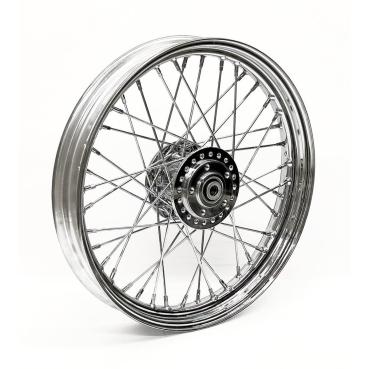 2.50 x 19 front wheel 40 spokes chrome – 78-83 FXR/FX/XL Sportster