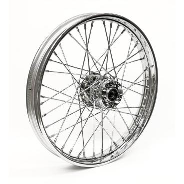 2.15 x 21 front wheel 40 spokes chrome – 84-99 FXST; 97-99 FXDWG