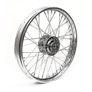 2.15 x 21 Vorderrad 40 Speichen verchromt – 78-83 FX, XL Sportster mit zwei Bremsscheiben