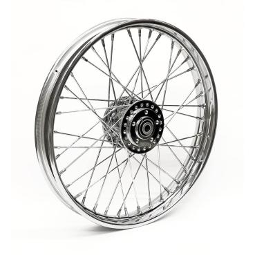 2.15 x 21 Vorderrad 40 Speichen verchromt – 78-83 FX, XL Sportster mit zwei Bremsscheiben