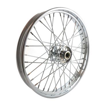 2.15 x 21 front wheel 40 spokes chrome – 36-66 FL (NU)