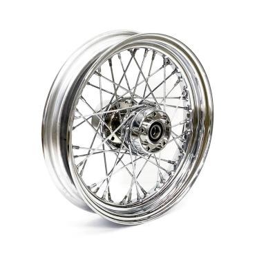 3.00 x 16 Hinterrad 40 Speichen verchromt – 08-17 FLSTC/N (ohne ABS)