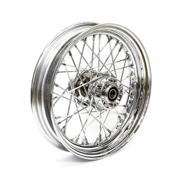 3.00 x 16 Vorderrad 40 Speichen verchromt – 08-17 FLT/Touring; FLHT, FLHR, FLTR, FLHX (ABS)