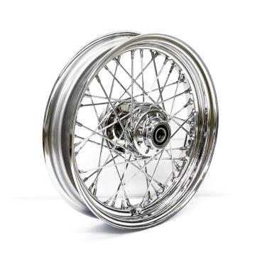 3.00 x 16 Vorderrad 40 Speichen verchromt – 07-17 FLST/C/F/N (ohne ABS) (NU)