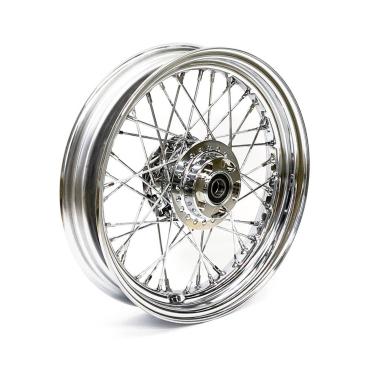 3.00 x 16 front wheel 40 spokes chrome – 14-20 XL1200C/X (no ABS)
