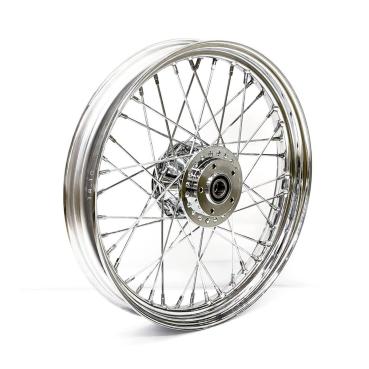 2.50 x 19 front wheel 40 spokes chrome – 04-05 FXD/B/C/L (NU)