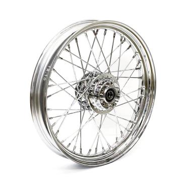 2.50 x 19 front wheel 40 spokes chrome – 11-19 XL1200X/C (no ABS)