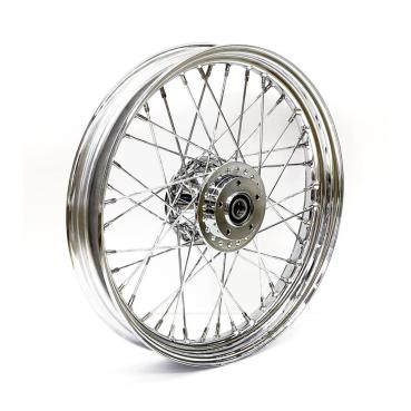 2.50 x 19 front wheel 40 spokes chrome – 08-10 XL Sportster (NU)