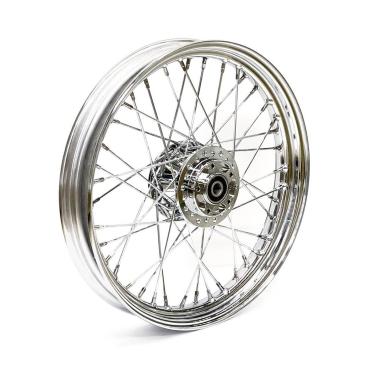 2.50 x 19 front wheel 40 spokes chrome – 06-07 XL Sportster (NU)