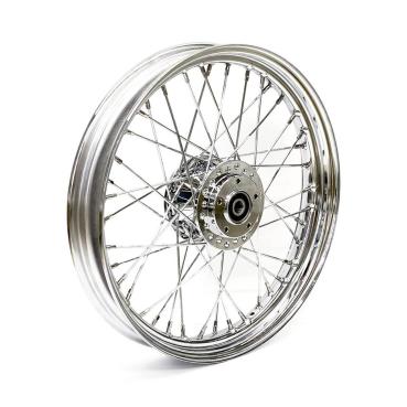 2.50 x 19 front wheel 40 spokes chrome – 06-07 XL Sportster (NU)