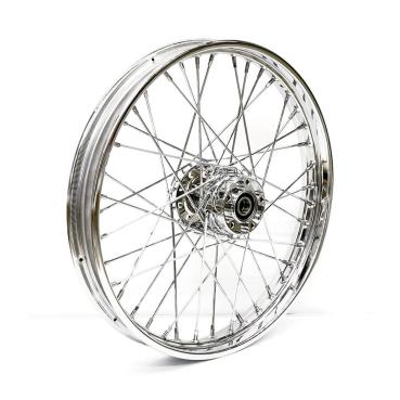 2.15 x 21 front wheel 40 spokes chrome – 08-11 FXST,FLST/F,FXDWG (No ABS) (NU)
