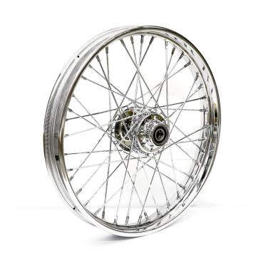 2.15 x 21 front wheel 40 spokes chrome – 08-11 FXST,FLST/F,FXDWG (No ABS) (NU)