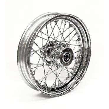 3.00 x 16 front wheel 40 spoke chrome – 00-07 FLT/Touring (NU)