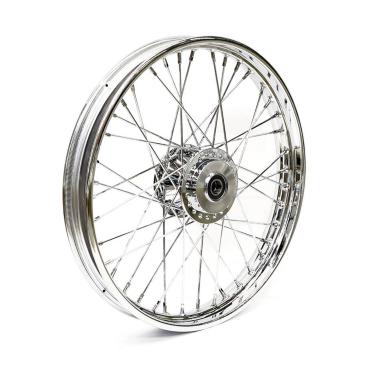2.15 x 21 Vorderrad 40 Speichen verchromt – 08-20 XL Sportster ABS (ausgenommen. 11-20 XL883L, 883R, 1200X/T) (ABS)