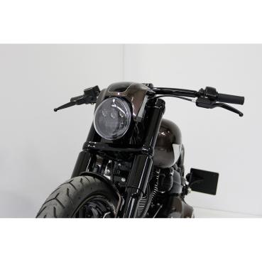 Cult-Werk LED headlamp Set. Night Rod style. glänzend schwarz – 13-17 Softail FXSB Breakout (NU)