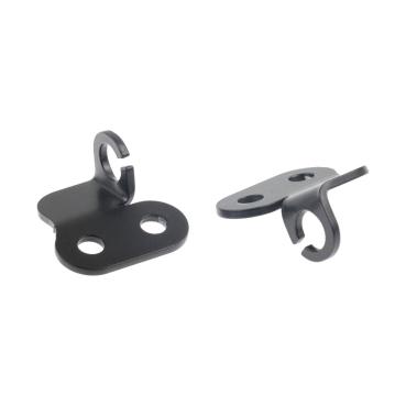 Cult-Werk vorne Blinker brackets. schwarz – 19-20 Softail FXDRS 114 (NU)