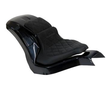 Cult-Werk Softail wide fender Set ''Racing''. 2-up Sitzbank – 18-26 Softail Breakout: 18-20 (NU) FXBR Breakout 107; 18-22 FXBRS (NU) Breakout 114; 23-26 FXBR Breakout 117