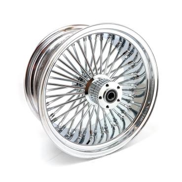 MCS radial 48 fat spoke rear wheel 8.50 x 18 chrome – 2006 V-Rod (NU)