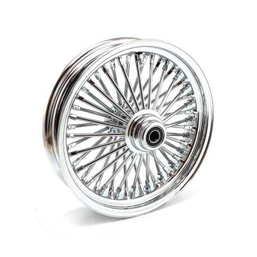 MCS radial 48 fat spoke front wheel 3.50 x 16 SF chrome – 04-05 FXDWG