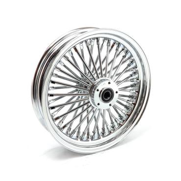 MCS radial 48 fat spoke front wheel 3.50 x 16 SF chrome – 04-05 FXDWG