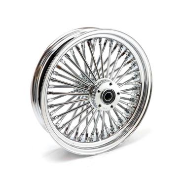 MCS-Radialspeichen-Hinterrad mit 48 Fat Spoke, 3.50 x 16, verchromt – 06-07 Dyna; 02-07 FLT/Touring; 05-07 XL Sportster (NU)