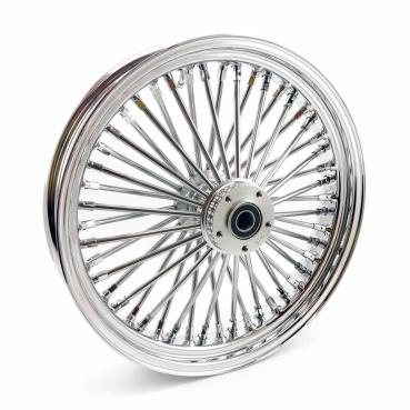 MCS-Radialspeichen-Vorderrad mit 48 Fat Spoke, 3.50 x 18, SF, verchromt – 04-05 FXDWG