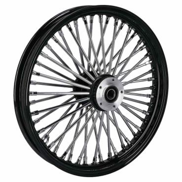 MCS radial 48 fat spoke front wheel 2.15 x 19 SF black – 04-05 FXDWG