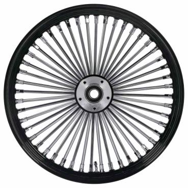 MCS radial 48 fat spoke front wheel 2.15 x 19 SF black – 04-05 FXDWG