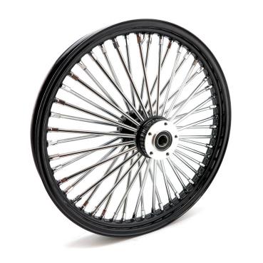MCS-Radialspeichen-Vorderrad mit 48 Fat Spoke, 2.15 x 21, DF, schwarz – Custom-Anwendungen