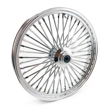 MCS-Radialspeichen-Vorderrad mit 48 Fat Spoke, 3.50 x 23, SF, verchromt – 04-05 FXDWG