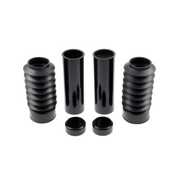 Cult-Werk 6-teilig Gabelrohr-Abdeckungsset. glänzend schwarz – 06-17 Dyna (NU)