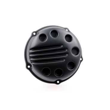 Cult-Werk Luftfilter Abdeckung. Slotted, paintable finish – 18-24 Softail with 107" engine with round OEM air cleaner (NU)