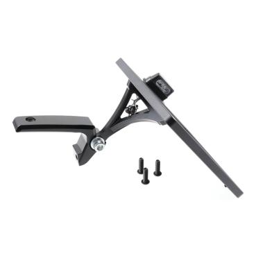 Cult-Werk seitlicher Kennzeichenhalter, schwarz. Germany – 19-20 Softail FXDR (NU)