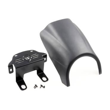Cult-Werk Scheinwerfermaske Custom. mattschwarz – 18-26 Softail: 18-20 (NU) FXBB Street Bob 107; 25-26 FXBB; 21-24 (NU) FXBBS Street Bob 114; 20-24 (NU) FXST Standard 107