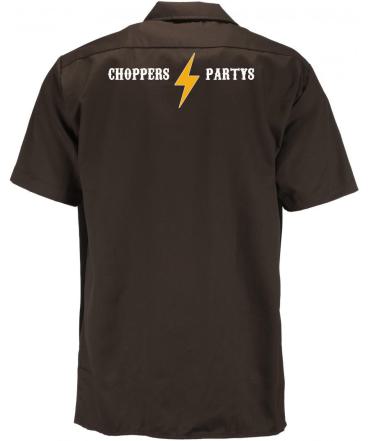 Choppers n Partys Brown  for Pistols  Hemd