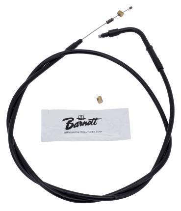 ÖFFNER- UND SCHLIESSERZÜGE FÜR S&S SUPER E UND SUPER G VERGASER UND GASGRIFF MIT STECKANSCHLUSS IM STYLE 1996 - BARNETT CLUTCHES & CABLES