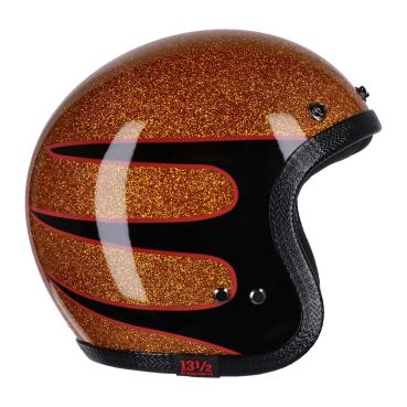 13 1/2 Skull bucket helmet Superior metal flake, Size M