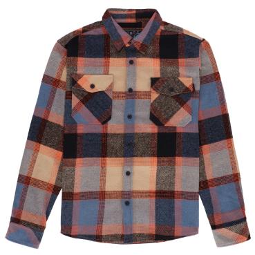 13 1/2 Steel flannel oxblood, Size L