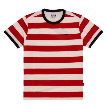 13 1/2 TSR t-shirt red/white, Size M