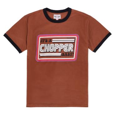 13 1/2 It's a chopper baby t-shirt brown, Size 2XL