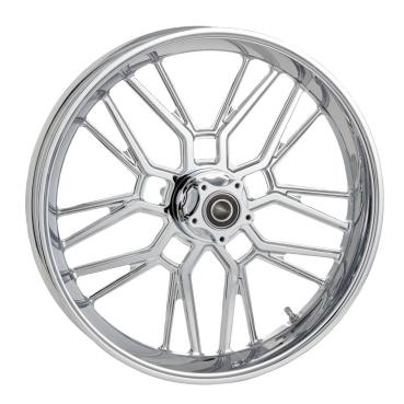 Arlen Ness, rim Split Spoke 21 x 5.5". Front. Chrome – Universal. Order model-specific Arlen Ness Hub Kit separately to complete the wheel